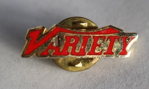 VARIETY Magazine Enamel PIN, pinback, lapel, hat - Picture 1 of 3