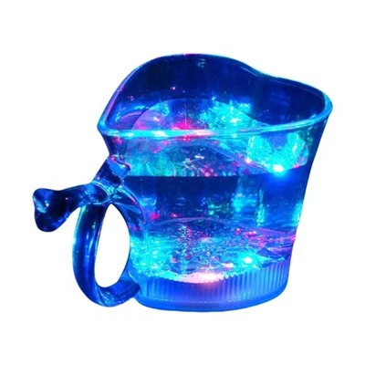 LED Glowing Cups Glowing Drinkware Colorful Tumblers for Home Offices Use - Image 1 of 4