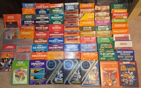 Large lot of Atari 2600 Games Complete Individually Priced