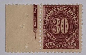 Travelstamps: 1917 US Stamps Scott #J66a Mint MNH 30c Postage Due - Picture 1 of 7
