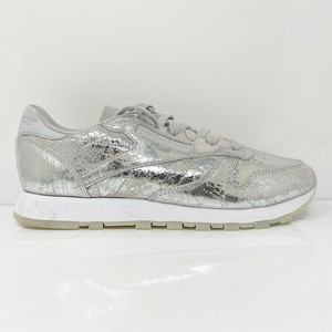 reebok classic leather silver