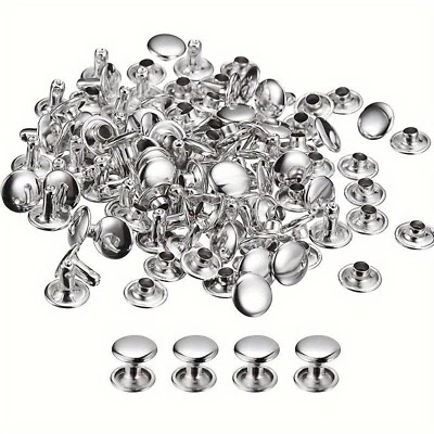 Rivetti Tubolari In Ottone Per Cinture In Pelle Con Doppio Cappuccio 500x - Immagine 1 di 4