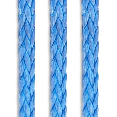 Cuerda UHMWPE HMPE cabrestante línea de tracción polipasto aparejo todos los tamaños 1/8 pulgada a 1 pulgada Foto 1 de 3