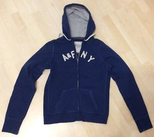 Abercrombie & Fitch Kapuzensweatjacke Damen, dunkelblau, Gr. L - Bild 1 von 6