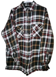 Canyon Guide Outfitters Heavy Winter Shirt L Good Condition Warm 4 Pockets - Picture 1 of 4