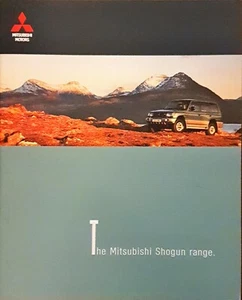 Mitsubishi Shogun Brochure 1999 - Picture 1 of 1