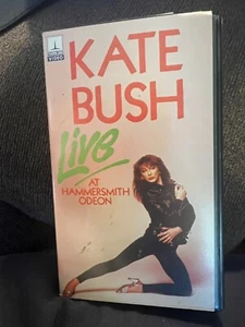 KATE BUSH LIVE AT HAMMERSMITH ODEON - MUSIC VHS  EXCELLENT - Picture 1 of 4