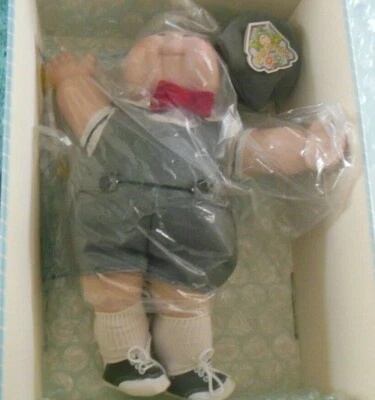 Muñeca vintage de porcelana Cabbage Patch para niños Timothy David edición limitada 16" 1985 Foto 1 de 4