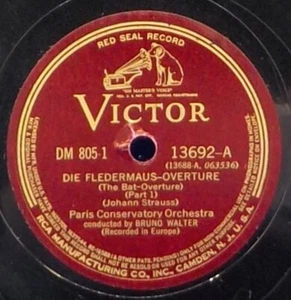 Szell, Walter, Strauss Waltzes & Overtures 78 Record Album Set x4 VICTOR DM 805 - Picture 1 of 8