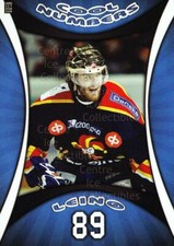 2008-09 Finnish Cardset Cool Numbers Blue #17 Ville Leino