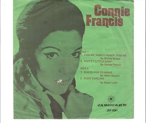 CONNIE FRANCIS - Kiss me, honey honey, kiss me ***Malaysia - Press*** - Picture 1 of 1