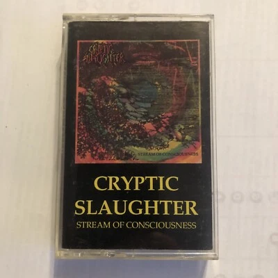 Stream of Consciousness by Cryptic Slaughter (Cassette, Restless Records (USA)) Foto 1 de 4