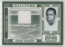 2010 Panini Century Collection Ballpark Materials /99 Andre Dawson #11 HOF