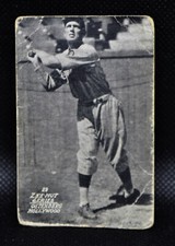 1930 Zee Nut Series PCL, Leo Ostenberg, 3rd  Hollywood Stars, Oakland, Seattle, 