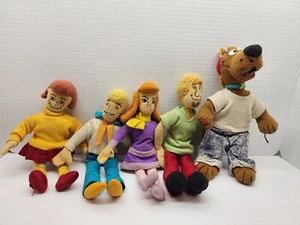 Scooby-Doo 1999 Vintage Bean Bag Plush Set - Picture 1 of 12