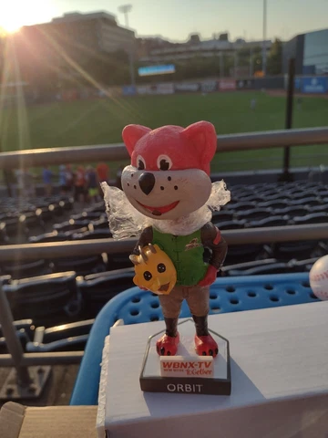 ORBIT AKRON RUBBERDUCKS CLEVELAND INDIANS BOBBLEHEAD 2021 SGA MILB Cover