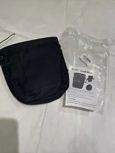 GoldhikRock Climbing Chalk Bag, Black Mesh side pockets & buckle attach on back - Picture 1 of 3