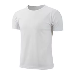Boys UPF 50+ Short Sleeve T-Shirt Rash Guard Swim Shirts Quick Dry Athletic Top - Picture 1 of 19