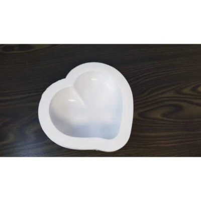 1 x Kuchenform Backform Herz Silikon Kuchen Schokolade Kuchenform antihaftweiss - Bild 1 von 3