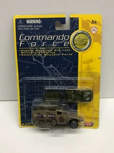 Motor Max COMMANDO FORCE U.S. Half Track and Jeep diecast - Picture 1 of 4