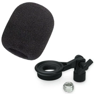 keepdrum MSA033 Microphone Mount + Pop Protection for Rode NT1-A NT-USB Podcaster - Picture 1 of 8