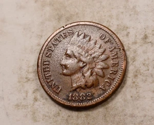 1882 Indian Head Cent Penny * Fine/VF * XI630 - Picture 1 of 2