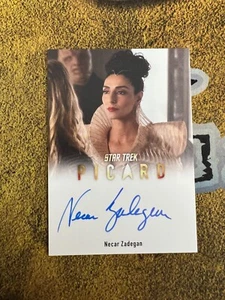 Star Trek Picard 2021 temporada 1 Neca Zadegan como Bjayzl autógrafo A50 - Imagen 1 de 2