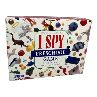 I Spy Preschool Game 1997 Briarpatch 12 Pairs See the Words Match the Pictures - Image 1 of 4