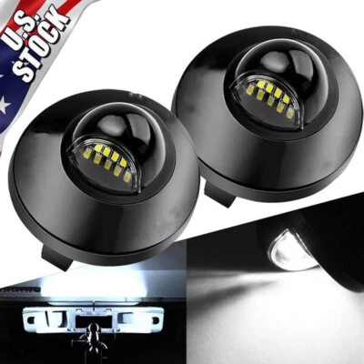 Luz de matrícula LED SMD F250 F350 F450 Fit 1980-2014 camioneta Ford F-150 Foto 1 de 4