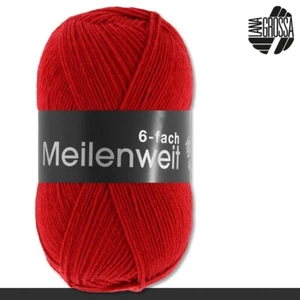 Lana Grossa 150 G Meilenweit 6-Fach 150 Hilo De Tejer Para Calcetines 25 Colores - Imagen 1 de 26