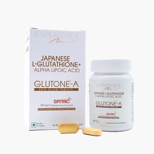 Glutone-A | Japanese Glutathione Tablets for Skin Whitening with Alpha Lipoic - Picture 1 of 7
