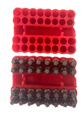 Enkay 32 pieces  T15 1/4 Hex Screw Bit  Fe tool Brand  Enkay 3030 Bit Holder - Image 1 of 4