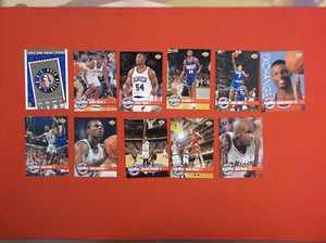 1993/94 Upper Deck Basketball Rookie Exchange set of 10 EX-MT - Picture 1 of 5