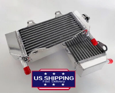 Radiators For HONDA CRF 250R CRF250X 2004 - 2009 2006 2007 2008 Aluminum L+R - Image 1 of 4