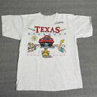 Petit T-shirt homme vintage 1993 San Antonio Texas stand-Off armadillo vs camion