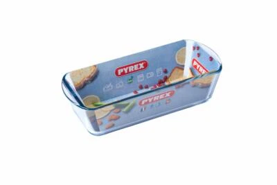 Pyrex Glass Loaf Dish 1.5 LITRE Toughened  high resistance Glass Oven Dish - Image 1 of 4