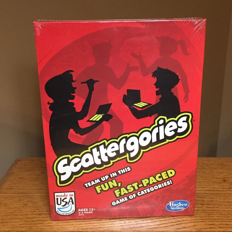 SCATTERGORIES Game 2013 Hasbro Gaming Factory