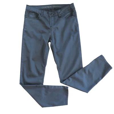 Jeans by Buffalo Pequeño 28/6 Negro Brillante Húmedo Imitación Cuero Ajustado Jeans Tiro Medio Foto 1 de 4