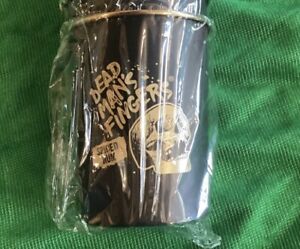 Dead Man’s Fingers spiced rum - black / gold copper cup And Socks