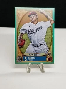 2021 Topps Gypsy Queen SETH ROMERO Rookie Aqua /199 RC #292 - Picture 1 of 2