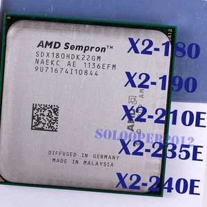 Zócalo procesador CPU AMD Sempron X2 180 190 Athlon II X2 210E 235E 240E AM3 - Imagen 1 de 6