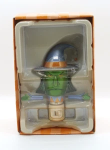 Vintage Abt. 56 Halloween GRÜNE HEXE Wackeln Nachtlicht FUNKTIONIERT 2007 Neu geöffnete Verpackung - Bild 1 von 12