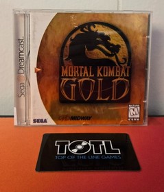 Mortal Kombat Gold (Sega Dreamcast, 1999) (Complete)