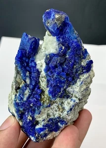 1435 CTS Beautiful  Fluorescent Afghanite With Pyrite On Matrix Specimen , @AFG - Picture 1 of 7