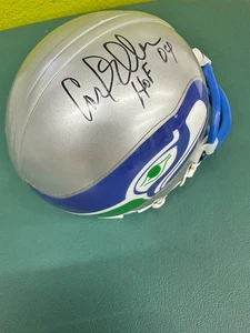 Carl Eller Seattle Seahawks Vikings HOF Autograph signed mini football helmet - Picture 1 of 5
