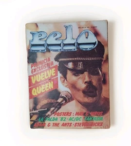 REINA EN ARGENTINA con Maradona ACDC Revista Rock Español 1982 - Imagen 1 de 4
