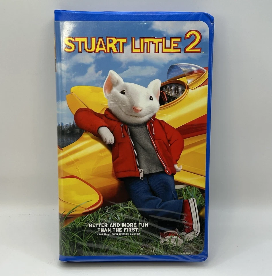 Stuart Little 2 VHS 2002 Video Tape Kids Family Movie Blue Clamshell Nearly New! - Image 1 of 4