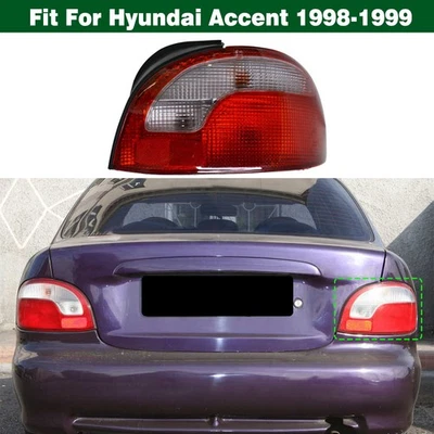Luz trasera interior trasera derecha lámpara de señal de freno para Hyundai Accent 1998-1999 Foto 1 de 4