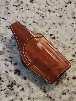 Funda de pistola de cuero Safariland 530 Klipspringer clip resorte Sig Sauer P220 P-220 Foto 1 de 4