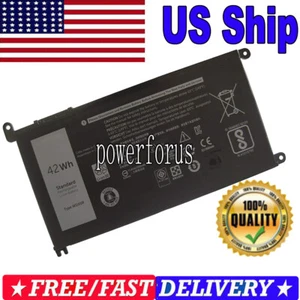 42Wh Battery For Inspiron 13 5378 5379 7368 Series 3CRH3,T2JX4,WDX0R,WDXOR - Picture 1 of 2